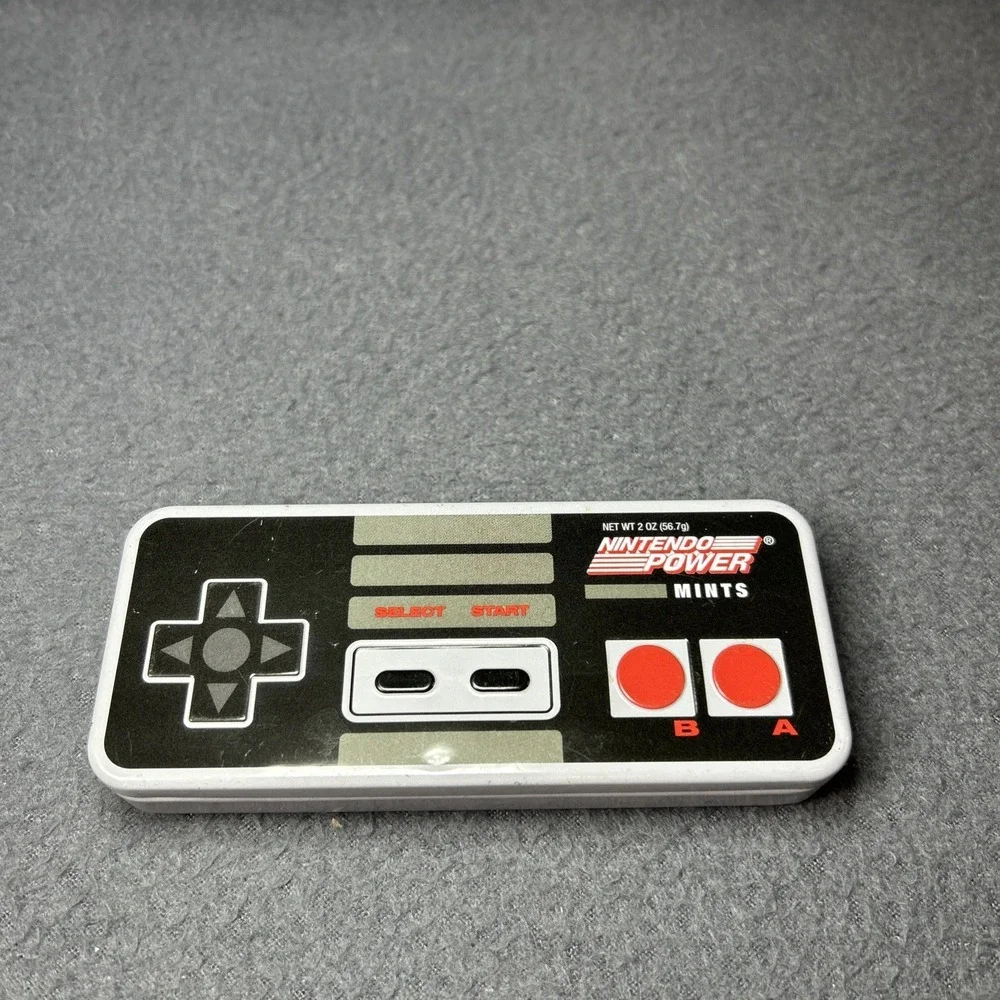 Nintendo Power Mints 2005 Game Controller Collectible Tin‎ Opened